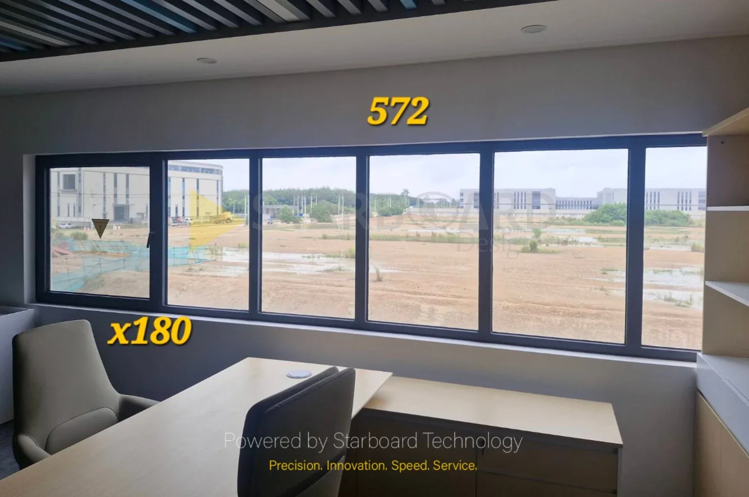 Site photo before visualization